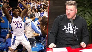 Pat McAfee Reacts To Kansas-Kansas State Brawl