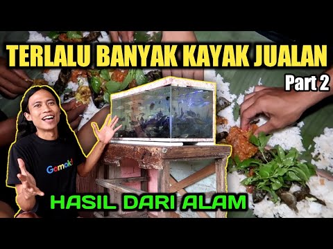 NYARI IKAN BUAT AKUARIUM [Part 2] - Tak disangka hasilnya diluar dugaan dan sisanya buat liwetan