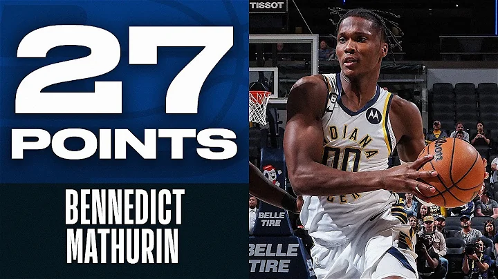 6th Pick Bennedict Mathurin Goes OFF For 27 PTS