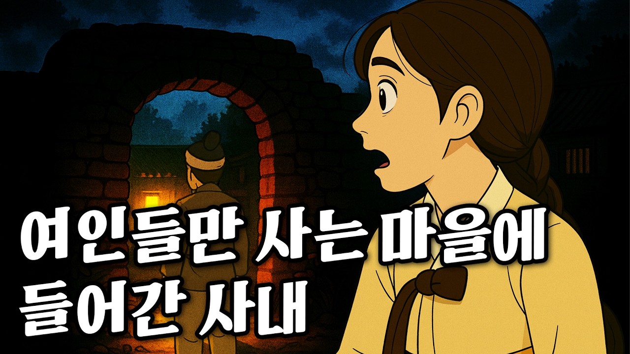 Ep.26 들어가면 안되는 마을 (여인들만 사는 마을에 들어간 사내가 겪은 일) 옛날이야기|역사|민담|고전|전설|전래동화|오디오북|야사|야담