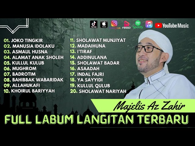 Majelis Az Zahir - Joko Tingkir - Manusia Idolaku - Alamate Anak Sholeh | Sholawat Terbaru class=