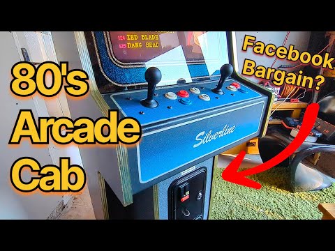 80's Arcade Machine - Facebook Finds - What Did I Get? - Silverline UK Cab