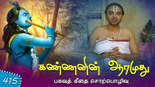 Kannanin Aarumudhu | Bhagavad gita discourse #LordKrishna #spiritual #jaishreekrishna Episode - 415