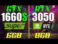 RTX 3050 vs. GTX 1660 Super | 1080p Gaming