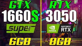 RTX 3050 vs. GTX 1660 Super | 1080p Gaming