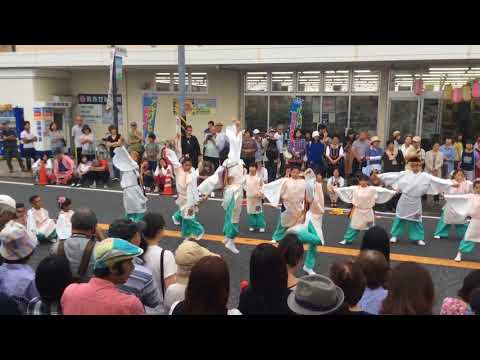 聯坊童子2017・秦野たばこ祭り・クリエイト前会場