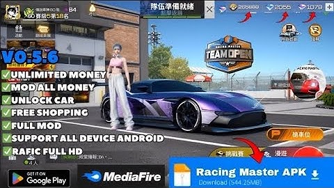 🚗 Update!! Racing Master Mod APK 2025 (Unlimited Money & Gems) | Android & IOS 🔥 💰