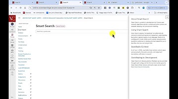 Canvas Smart Search