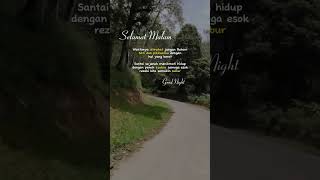 Selamat malam, Selamat istirahat #shortvideo