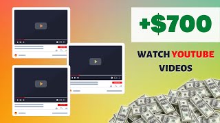 Earn +$700 By Watching YouTube Videos For FREE (Make Money Online)