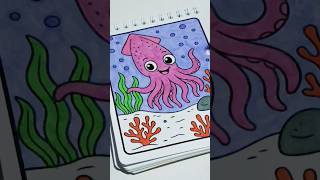 "SeaPark" Coloring Book P7 #colors #coloring #shorts