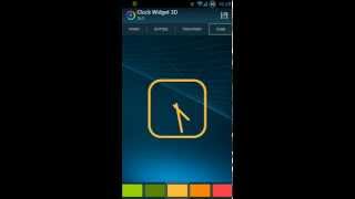 Clock Widget 3D screenshot 1