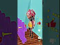 Ultimate Wall Peg Hammering: The Purple Partition Challenge | 3D ASMR #SatisfyingHammer #ASMR