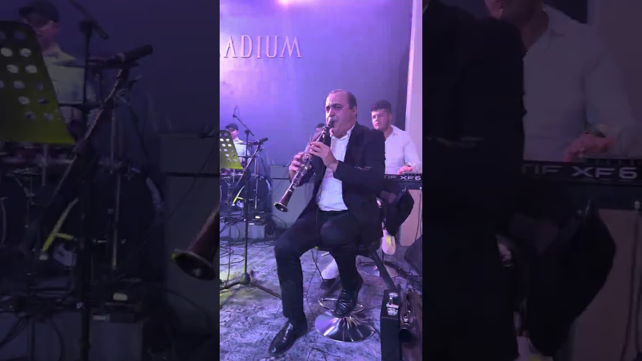 Eghishe Gasparyan klarnet, James Gasparian dhol - Palladium Band 2023