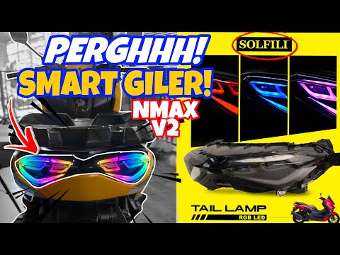 #1067 LAWA HABIS!!!! LAMPU BELAKANG SOLFILI| NMAX V2