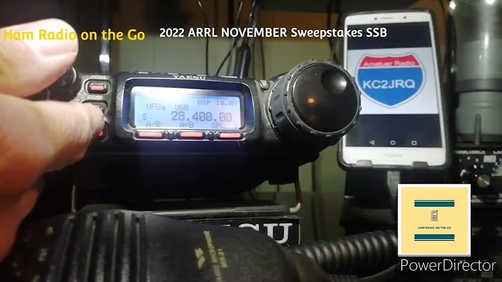 2022 ARRL November Sweeps SSB. How to & Highlights. Yaesu FT-857D.Radio Sport & Contesting #hamradio