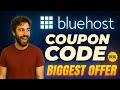 Bluehost Coupon Code 2025 🎉 Biggest Black Friday Best Wordpress Hosting Deal