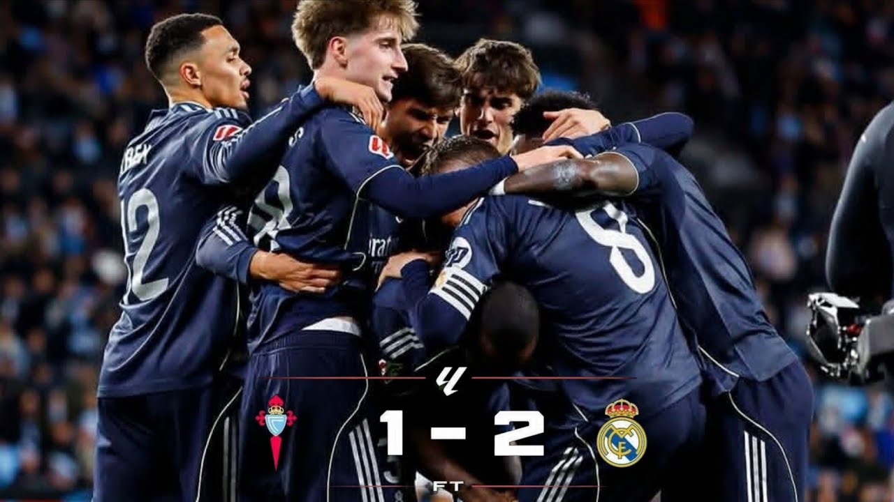 ريال مدريد يفوز على سلتا فيغو 2.1 في الجولة 27 من الدوري الإسباني