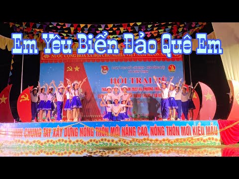 Video [GIẢI NHẤT] MÚA HÁT EM YÊU BIỂN ĐẢO QUÊ EM-CHI ĐỘI... - youtube