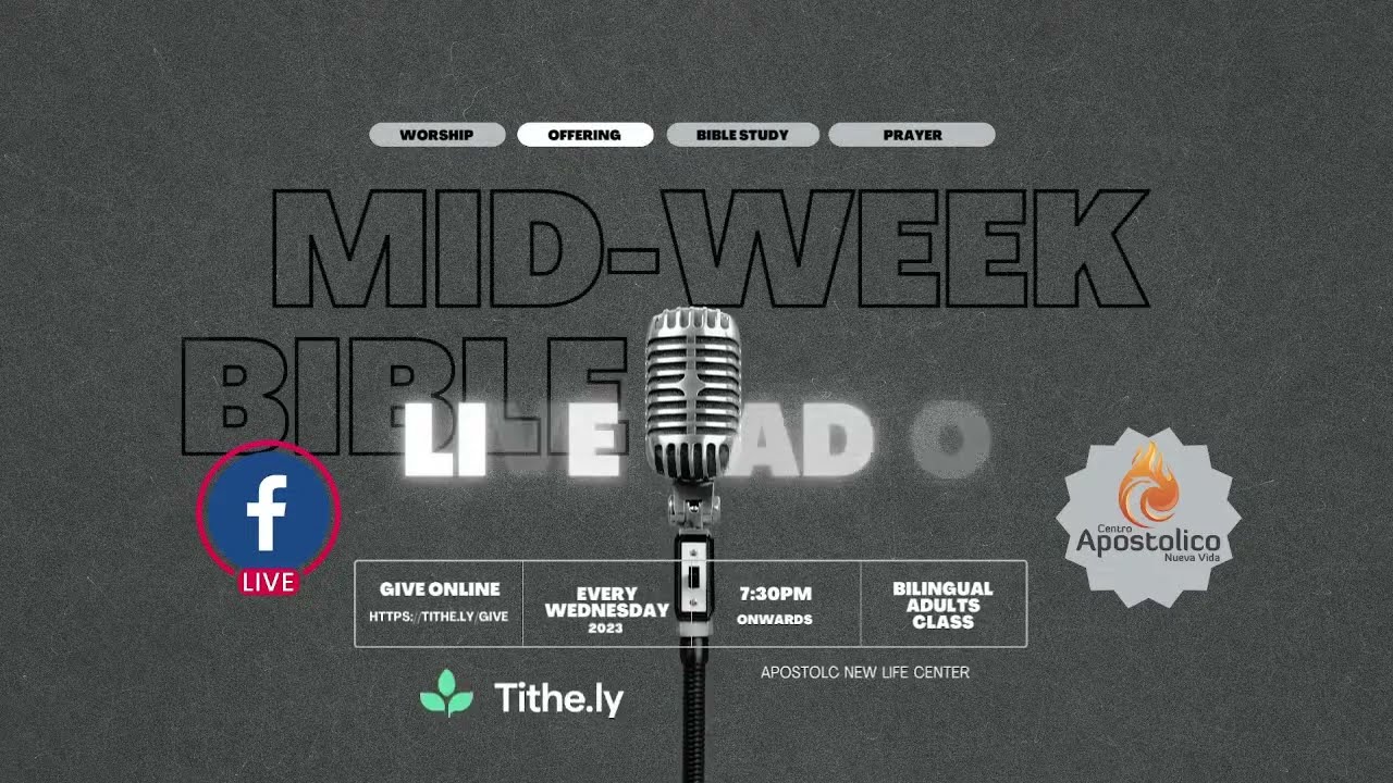 Midweek Study/ Estudio Entre Semana, 9/25/24, ANLC