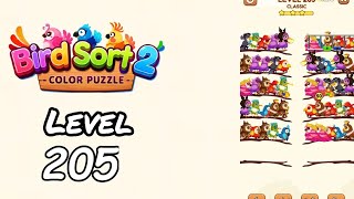 Bird Sort 2 Level 205 Walkthrough
