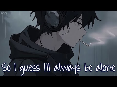 Nightcore - Alone (Jon Caryl) - (Lyrics)