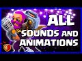 PARTY WARDEN: All Sound Effects And Animations | Clash of Clans