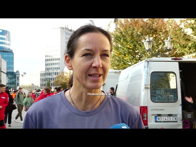 POČEO 33. NOVOSADSKI MARATON Grad sporta pozdravio više od hiljadu učesnika