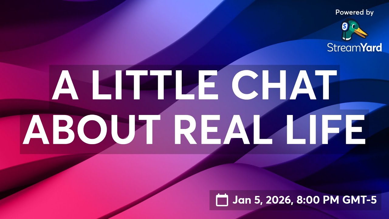 A little chat about real life, don't be that bitch.