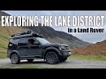 EXPLORING the Lake District in a 4x4 - cabin camping, BLEA TARN, HARDKNOTT PASS