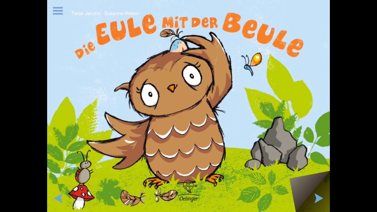 Kinderbücher - Die Eule mit der Beule - YouTube