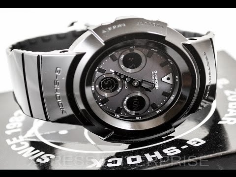 Casio GSHOCK Glossy BLACK AWGM510BB-1A REVIEW | How To Set Time 
