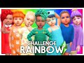 Rainbow challenge  version bbs   sims 4