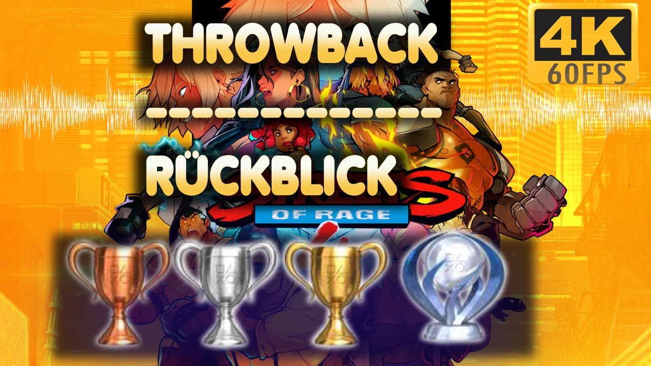 Streets of Rage 4 | Throwback | Trophy | Achievement Guide