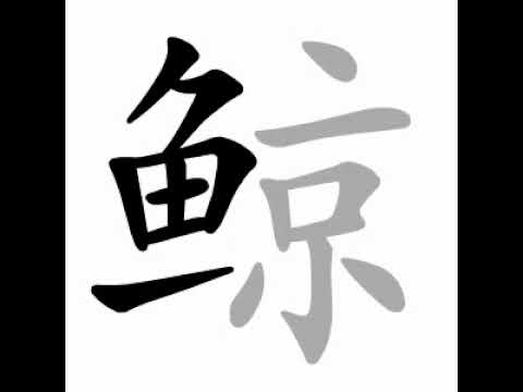 How To Write Chinese 鲸丨chinese Stroke Order中文汉字笔顺动画 Youtube How To Write Chinese 鲸丨chinese Stroke Order中文汉字笔顺动画 Youtube