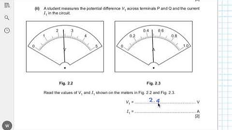 0625/63 May/June 2020 || IGCSE Physics Paper 6 || Alternative to Practical (part 2)