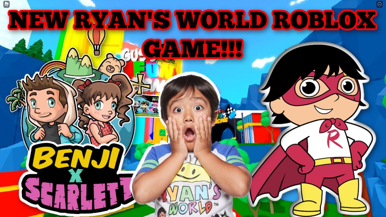 Playing New Ryan's World ROBLOX Game [Ryan's World, Ryan's Toy Review ...
