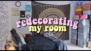 NEW ROOM! Redecorating My Room 2018