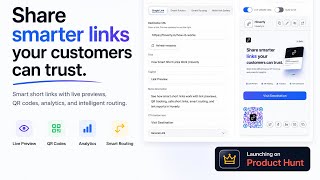 Hoverly Demo Smart Short Links with Live Preview, QR Codes & Analytics