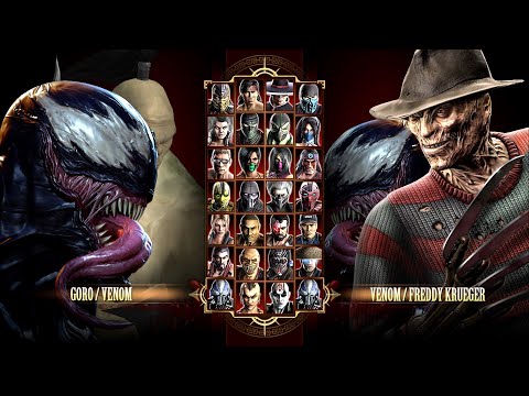 Игра за Venom U0026 Goro в Mortal Kombat Komplete Edition на PC в 2K