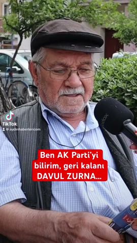 🗣️Ben AK Parti’yi bilirim! Geri kalanı davul zurna…