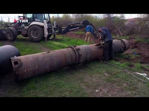 КП «Харьковские тепловые сети» устраняет дефекты на трубопроводах города