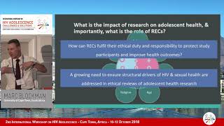 Ethical-legal considerations for clinical trials for adolescents | Marc Blockman, MBChB, MMed