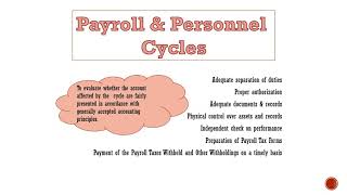 Audit of Financial Statement Cycles   AUD339