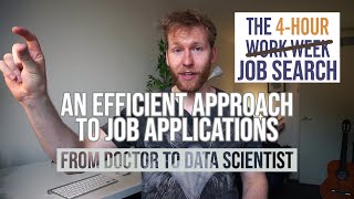 The 4-Hour Job Search: A productivity approach to job applications