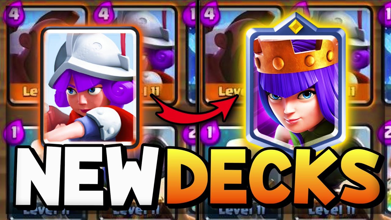 Using CHAMPIONS in the BEST CLASH ROYALE DECKS! YouTube