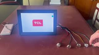 10Inch With 5X Pushbuttons Interactive Mediaplayer