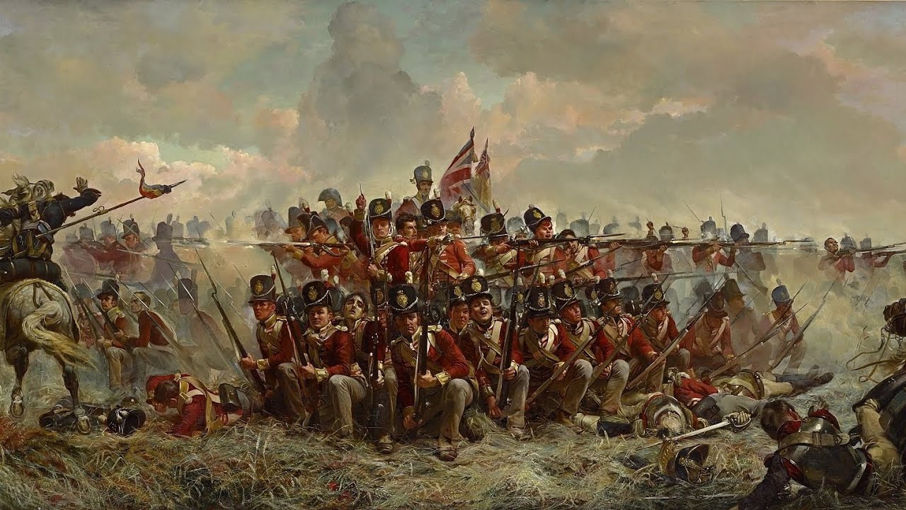 British soldiers marching to victory! | Song: The Girl I Left Behind Me | NTW 