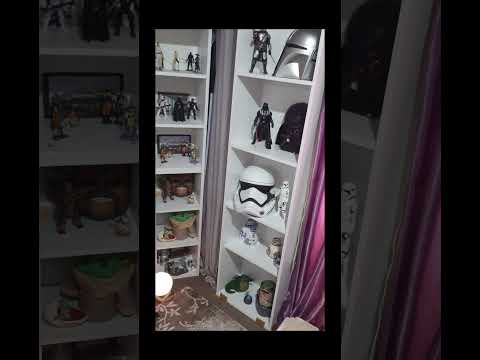 YENİ DOLAPTA STAR WARS KOLLEKSİYONUMU DÜZENLEDİM! #starwars