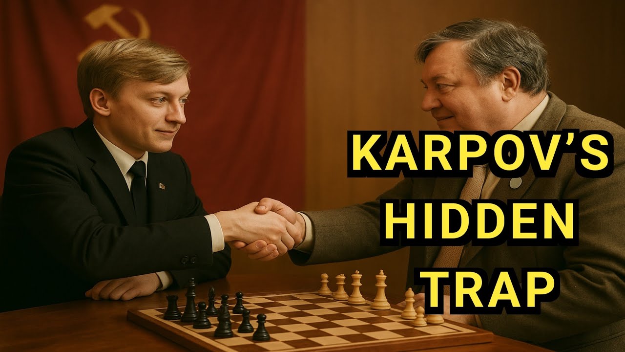 Karpov’s Hidden Soviet Trap (1968) – The Silent Masterclass That Crushed Everything
